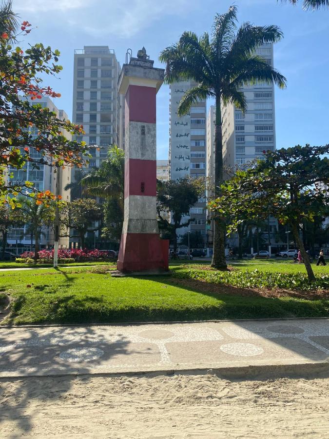 Apartamento Agradavel Em Santos Na Rua Da Praia. Santos (Sao Paulo) Exterior photo